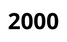 2000